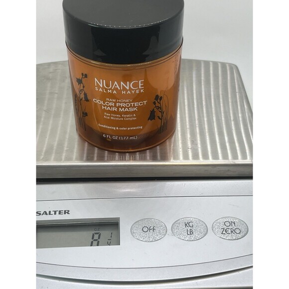 Nuance Salma Hayek Raw Honey Color Protect Hair Mask Conditioning 6 FLOZ~177ML - Picture 6 of 6